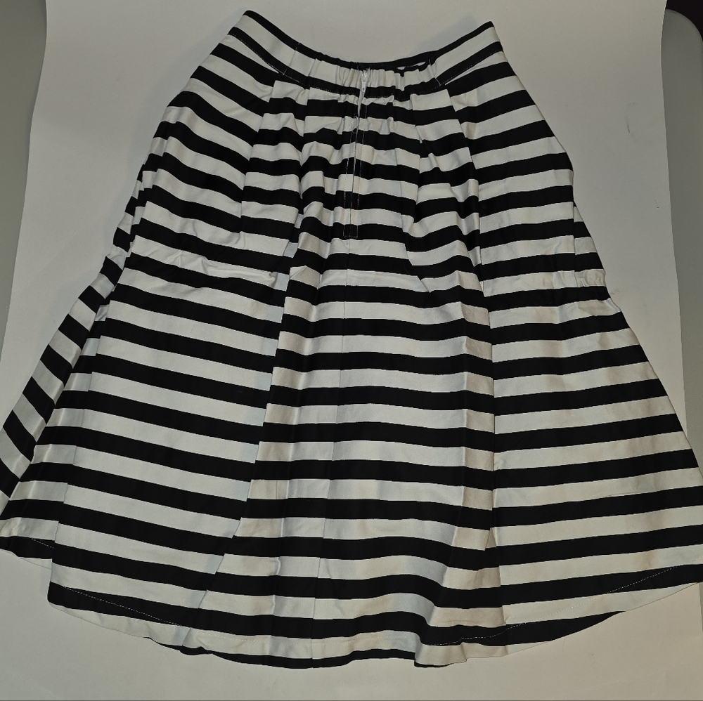 Modcloth Skirt Size S Black/White - Picture 2 of 7